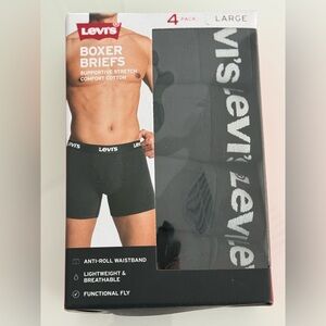 Nwt Levi's Black Boxer Briefs set